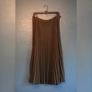 Army Green Long Dressy Skirt